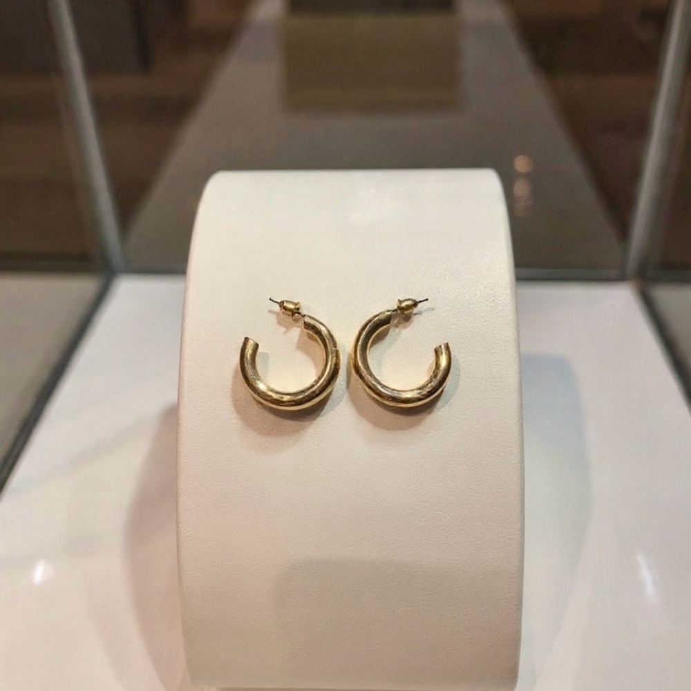 Elegant Gold Hoop Earrings